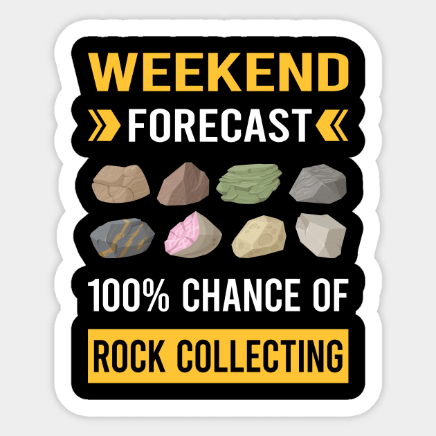 Weekend Forecast Rock Collecting Rocks Rockhound Rockhounding Sticker by Good Day